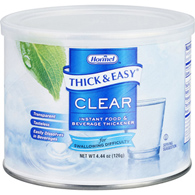 Hormel 25544 Thick & Easy Clear Food & Beverage Thickener, 4.4 oz canister (Case)