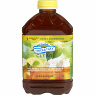 Hormel 45587 Thick & Easy Clear Honey Consistency Iced Tea Thickened Beverage, 46 oz (Case)
