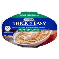 Hormel 60749 Thick & Easy Purees Turkey with Stuffing & Green Beans Puree Thickened (Case)
