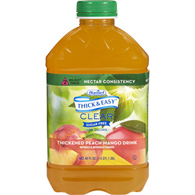 Hormel 79018 Thick & Easy Sugar Free Nectar Consistency Peach Mango Thickened Beverage (Case)