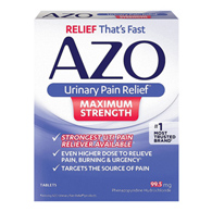 AZO Maximum Strength I Health 78765112253-AZO Maximum Strength Phenazopyridine Urinary Pain Relief, Pain Relief (BX/12)