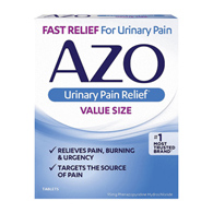 AZO I Health 87651030152-AZO Phenazopyridine Urinary Pain Relief (BX/30)