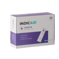Indicaid 2110400 POC COVID-19 Rapid Test, 25-Pack POC