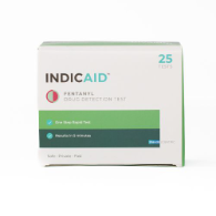 Indicaid IND-AS-FENT-25PPK Fentanyl Drug Test, 25-Pack POC