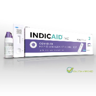 Indicaid P0038 COVID-19 Rapid Antigen Test, 2-Pack OTC