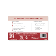 Indicaid RIH0424 Heart Health Lipid Panel Test, At-Home Collection OTC