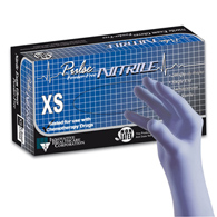 Pulse Nitrile Innovative Healthcare 177052-Pulse Nitrile Standard Cuff Length Exam Glove, Extra Small, Lavender (BX/200)