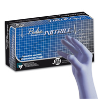 Pulse Nitrile Innovative Healthcare 177302-Pulse Nitrile Exam Glove, Large, Lavender, Medical Gloves (BX/200)