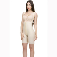 Isavela BE13 High Back Buttocks Enhancer w/ Hook & Eye-3XL-Beige 