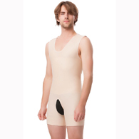 Isavela MG08 Stage 2 Body Suit Above Knee-Medium-Beige