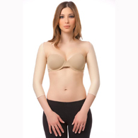 Isavela SL01-MS Below Elbow Sleeves w/ Hook & Eye Closure-Medium-BGE