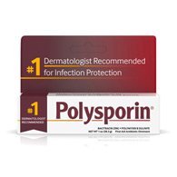 Polysporin Johnson & Johnson Consumer 00300810237895-Polysporin Bacitracin/Polymyxin B First Aid Antibiotic, 1 oz (CS/24)