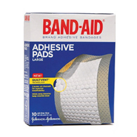 Band-Aid Johnson & Johnson Consumer 00381371183388-Band-Aid Comfort-Flex Adhesive Pads, 2-7/8 x 4 in, Adhesive (CS/240)