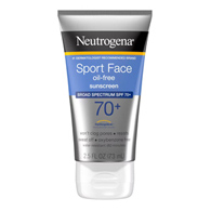Neutrogena Sport Face J & J Sales 08680087025-Sunscreen Neutrogena Sport Face SPF 70 Lotion 2.5 oz Tube, Sunscreens (EA/1)
