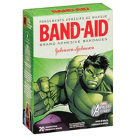 Band-Aid 995076 Adhesive Strip Bandage, Kid Design - Avengers (CS/480)