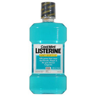 Listerine J & J Sales 42002040272-Mouthwash Listerine 500 mL Cool Mint Flavor, Mouthwash