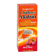 Motrin J & J Sales 50580018450-Children's Motrin Ibuprofen Children's Pain Relief, Berry Flavor, Pain Relief (EA/1)