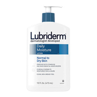 Lubriderm Daily Moisture J & J Sales 52800048846-Hand & Body Moisturizer Lubriderm Daily Moisture 16 oz Pump Bottle (EA/1)