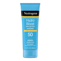 Neutrogena Hydro Boost J & J Sales 69968031503-Sunscreen Neutrogena Hydro Boost SPF 50 Lotion 3 oz Tube, Sunscreens (EA/1)