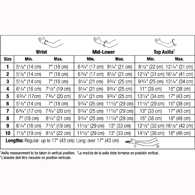 Jobst 102223 Bella Strong 15-20 mmHg Regular Armsleeve-Black-Size 3