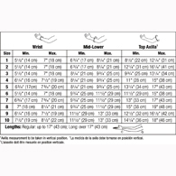Jobst 102317 Bella Strong 20-30 mmHg Lng Armsleeve w/ Band-Blk-Size 7