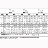 Jobst 102423 Bella Strong 30-40 mmHg Regular Armsleeve-Natural-Size 3