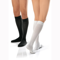 Jobst 110057 Activewear CT Knee High Socks-30-40 mmHg-Black-Large