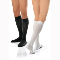 Jobst 110489 Activewear CT Knee High Socks-20-30 mmHg-White-Small