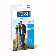Jobst 110526 Activewear CT Knee High Socks-15-20 mmHg-WHT-Full Calf-XL