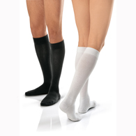 Jobst 110534 Activewear CT Knee High Socks-20-30 mmHg-Blk-Full Calf-XL