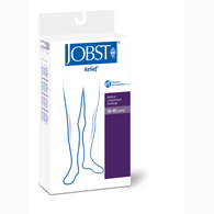 Jobst 114207 Relief OT Thigh High Socks w/ Silicone Band-30-40 mmHg-XL