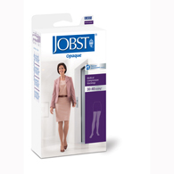 Jobst 115567 Opaque Thigh High Open Toe Stockings-30-40 mmHg-Black-XL
