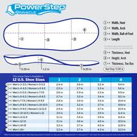 PowerStep 5005-01 Pinnacle Full-Length Orthotic Insoles - 11 Sizes