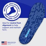 PowerStep 5005-01H Pinnacle Full-Length Orthotic Insole - H