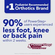 PowerStep 5015-01D Pinnacle Maxx Corrective Orthotic Insole - Size D