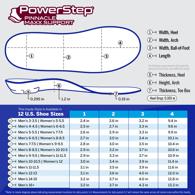 PowerStep 5015-01F Pinnacle Maxx Corrective Orthotic Insole - Size F