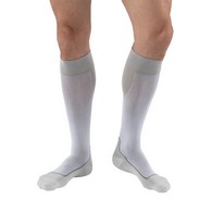 Jobst 7529000 Knee High CT Sport Socks-20-30 mmHg-White/Gray-Small