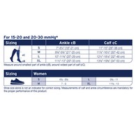 Jobst Activa soSoft Compression Stockings - Knee High - Ribbed - 20-30 mmHg - Black - Small