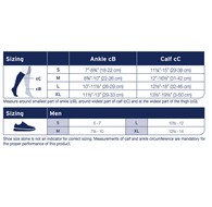 Jobst Activa Men's Dress Compression Socks - Knee High - Classic Ribbed - 3 Compression Levels