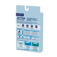 Jobst Activa Men's Dress Compression Socks - Knee High - Classic Ribbed - 3 Compression Levels