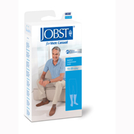 Jobst For Men Casual Knee High Closed Toe Socks-15-20 mmHg-Full Calf