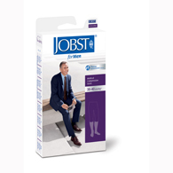 Jobst For Men Knee High Closed Toe Socks-30-40 mmHg