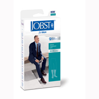 Jobst For Men Knee High Open Toe Socks-20-30 mmHg-Full Calf