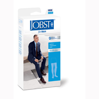 Jobst For Men Thigh High Closed Toe Stockings-15-20 mmHg