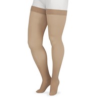 Juzo 2001 Petite Thigh High Stocking w/ Silicone Border-Size III-BGE