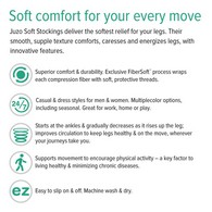 Juzo 2001 OT Short Thigh High Stocking-Silicone Border-Size III-CHO