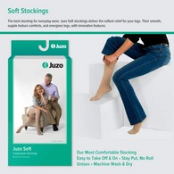 Juzo 2001 OT Short Thigh High Stocking-Silicone Border-Size V-CHO