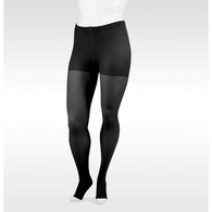 Juzo 2001 20-30 mmHg Soft Pantyhose w/ Open Toe-Size II-Black