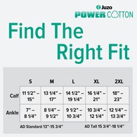 Juzo 2002 Soft Knee High Stocking w/ Open Toe-Size III-Black