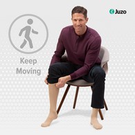 Juzo 2002 30-40 mmHg Soft Petite Knee High Stocking-Size I-Beige